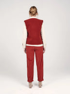Pantalon mom en velours FRANCE