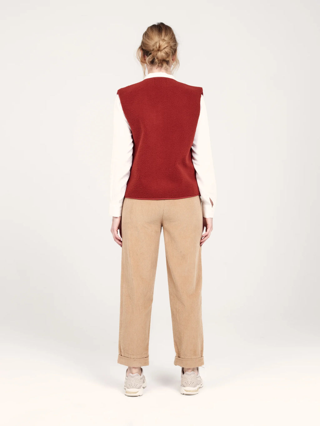 Pantalon mom en velours FRANCE