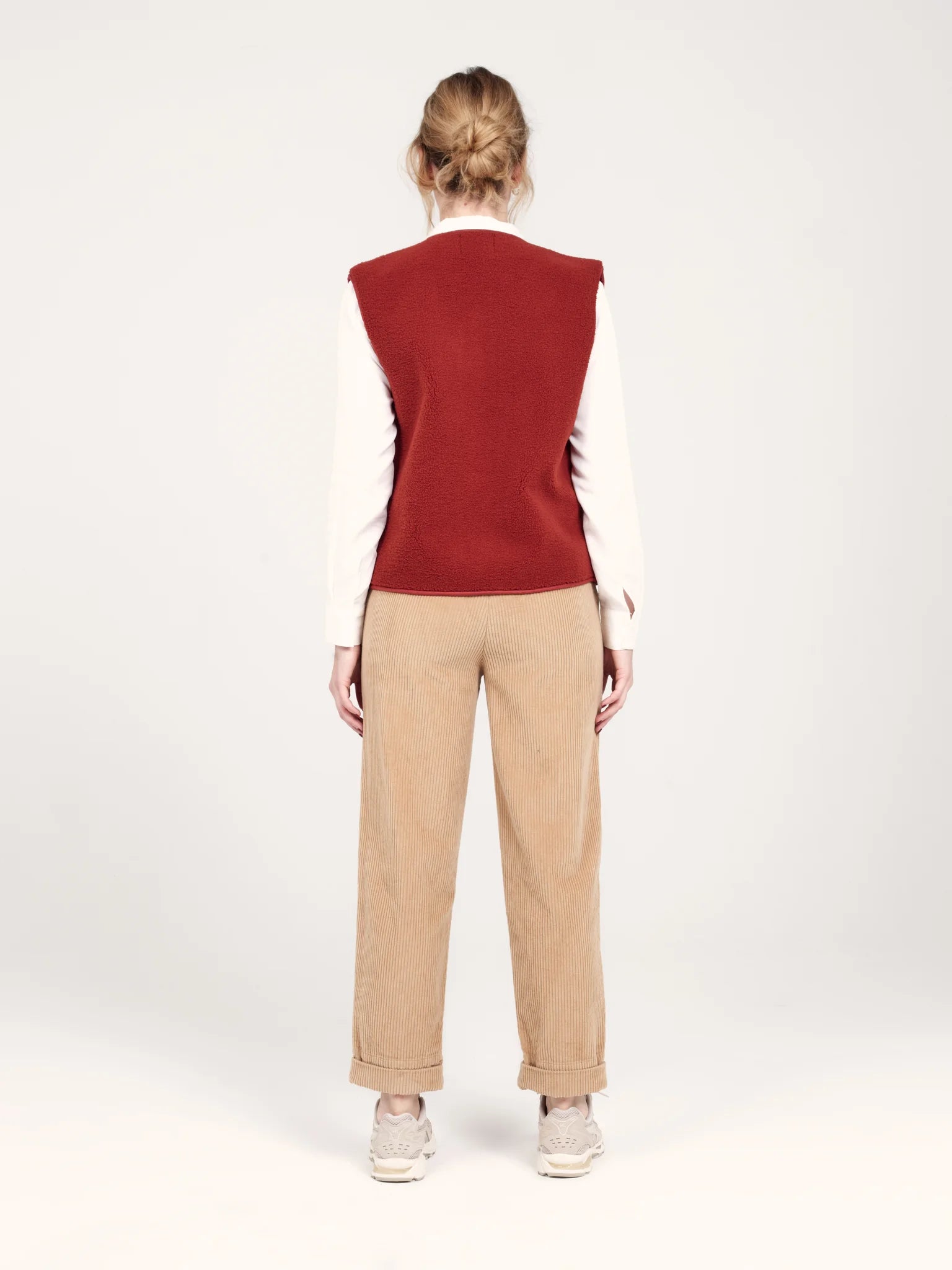 Pantalon mom en velours FRANCE