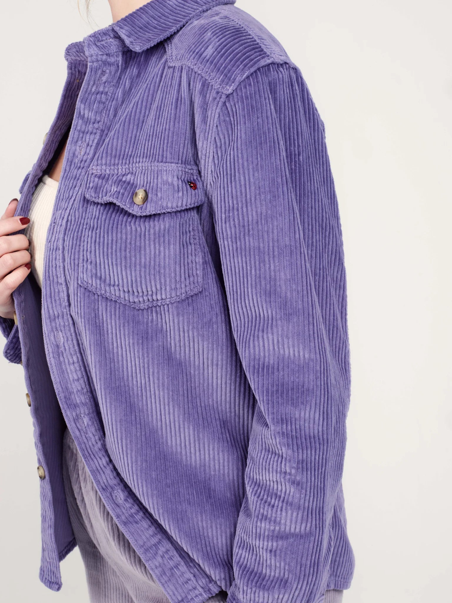 Pantalon mom en velours FRANCE