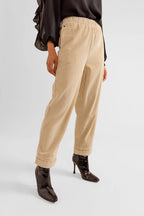 Pantalon mom en velours FRANCE