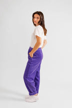 Pantalon mom en velours FRANCE