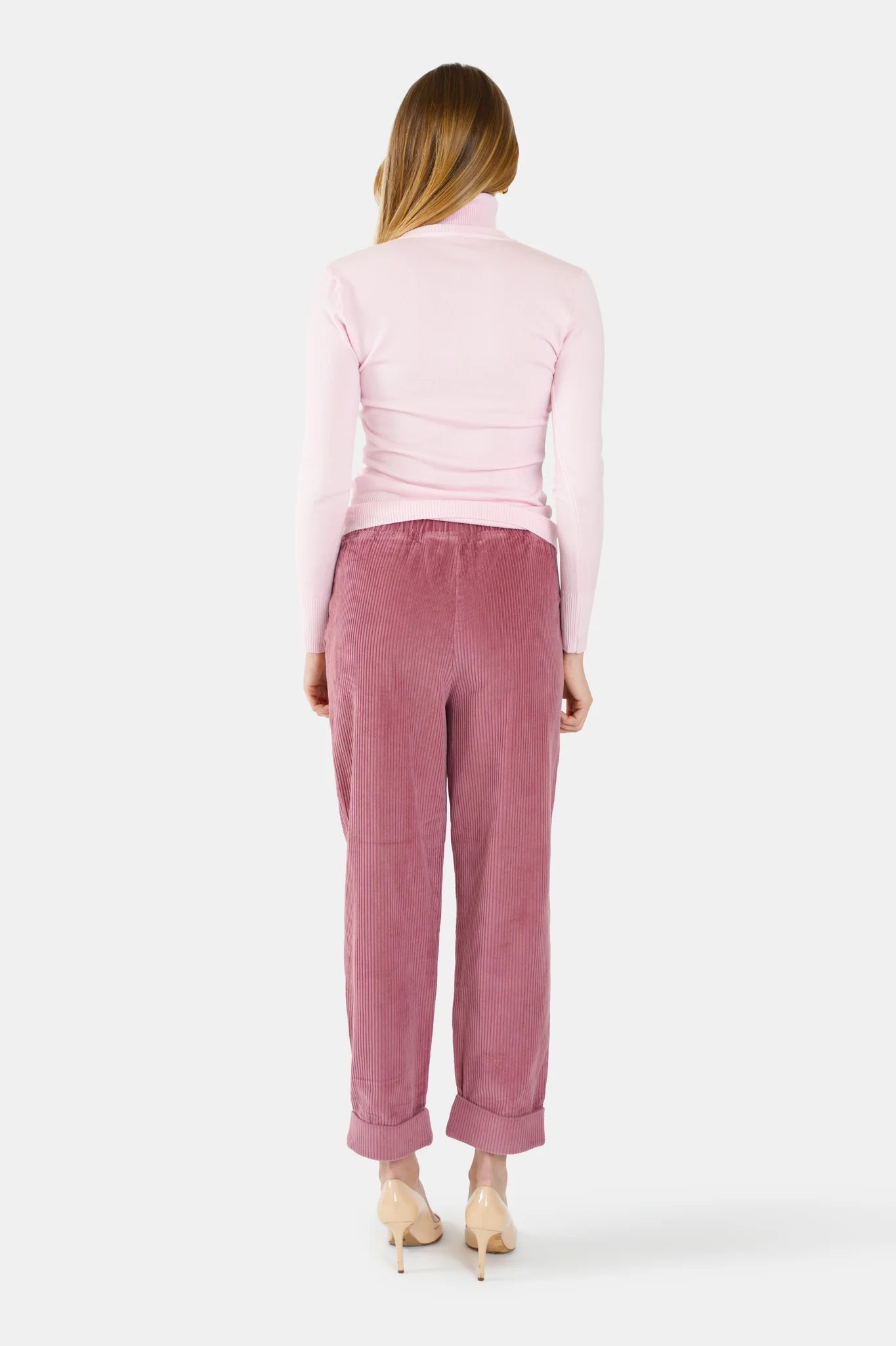 Pantalon mom en velours FRANCE
