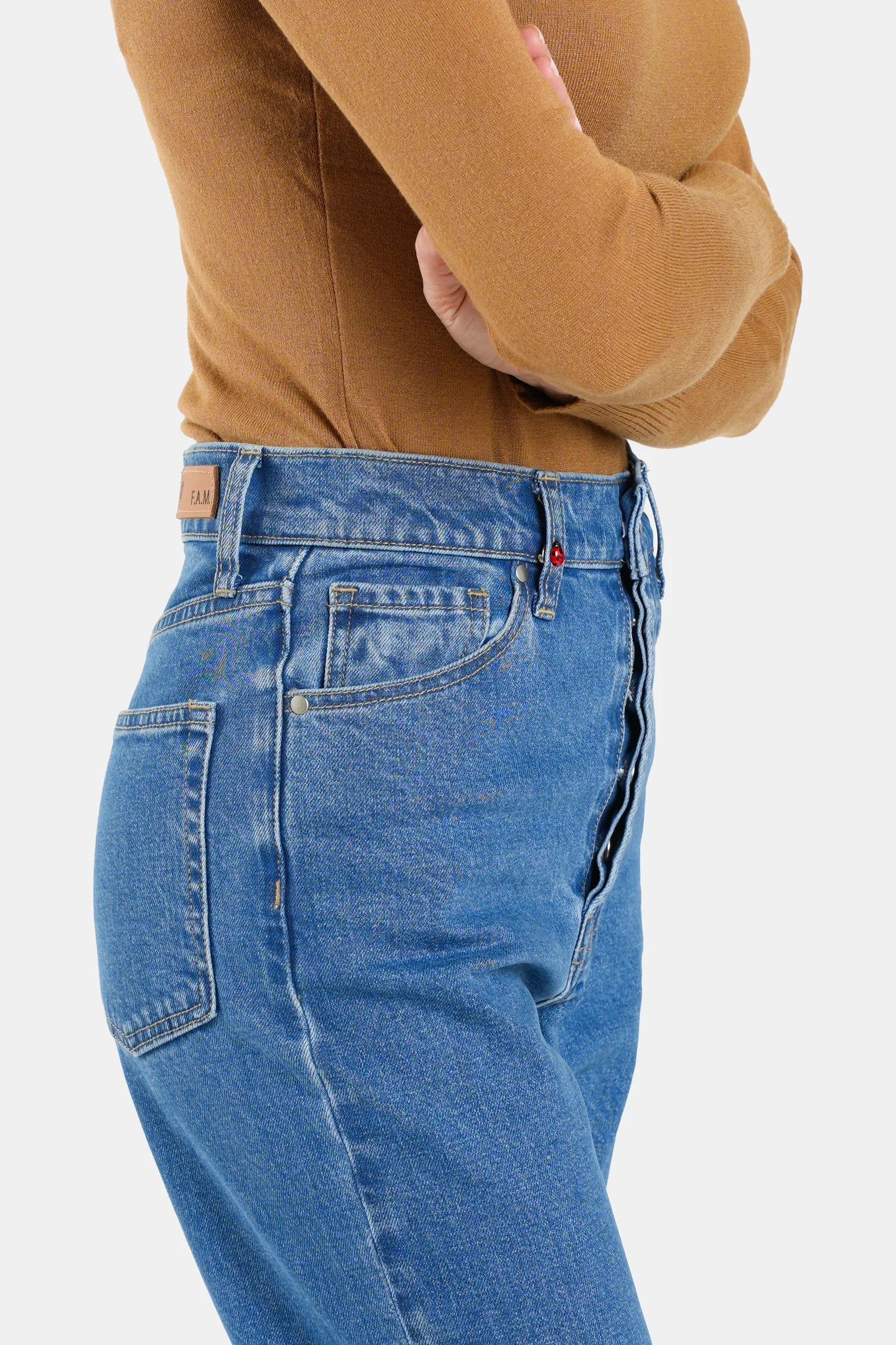 Jean straight stone POLA