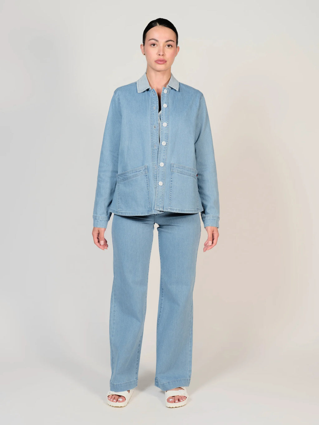 Veste en jean bleu VIVIAN