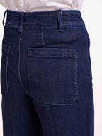 FAUVE high-waisted flared jeans