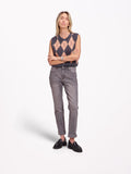 PATRICIA gray mom jeans