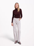 POLA STRIPE straight jeans