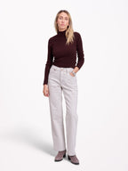 POLA STRIPE straight jeans