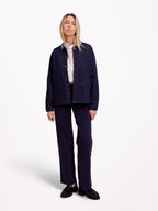 VIVIAN padded denim jacket