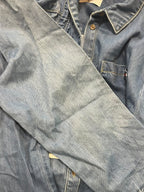 Chemise en jean bleu STACY en coton S - Seconde vie