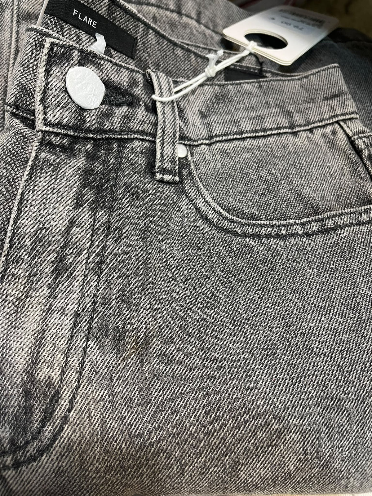 FAUVE High-waisted indigo flare jeans - Second life