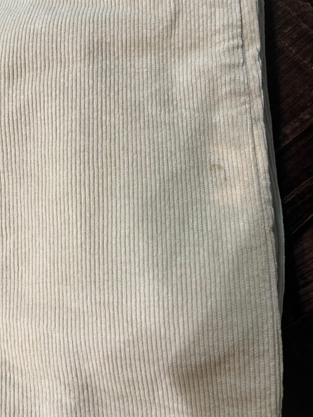 Pantalon bootcut en velours taille mi-haute BELLA 25 - Seconde vie