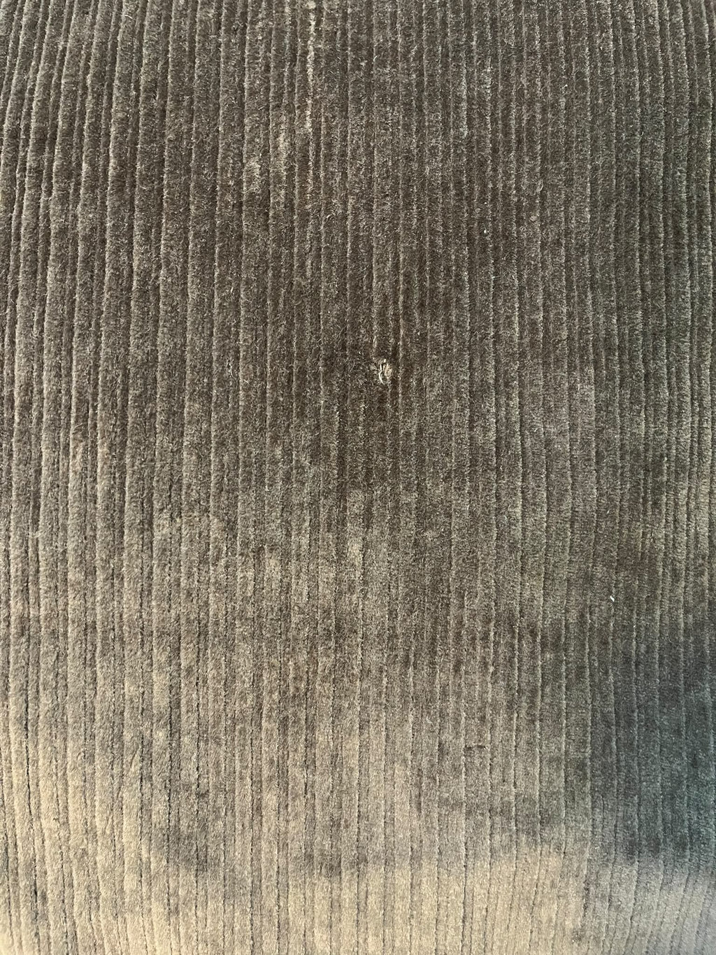 Pantalon évasé taille haute en velours FAUVE M - Seconde vie