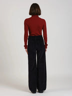 FAUSTINE corduroy flare pants