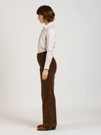 FAUSTINE corduroy flare pants
