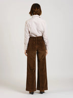 FAUSTINE corduroy flare pants