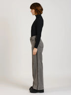 Jean large taille haute FLEURE GREY