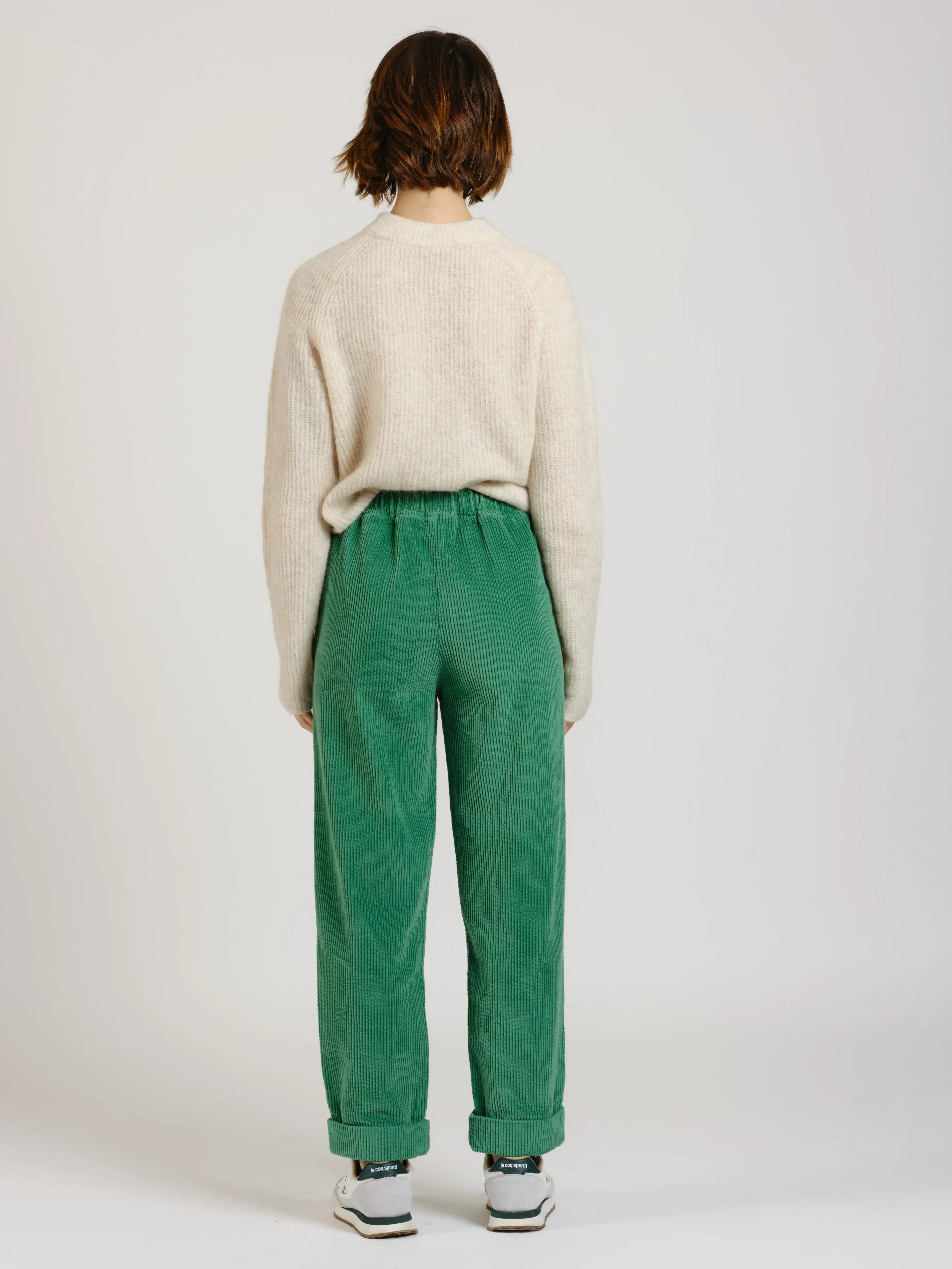 Pantalon mom en velours FRANCE