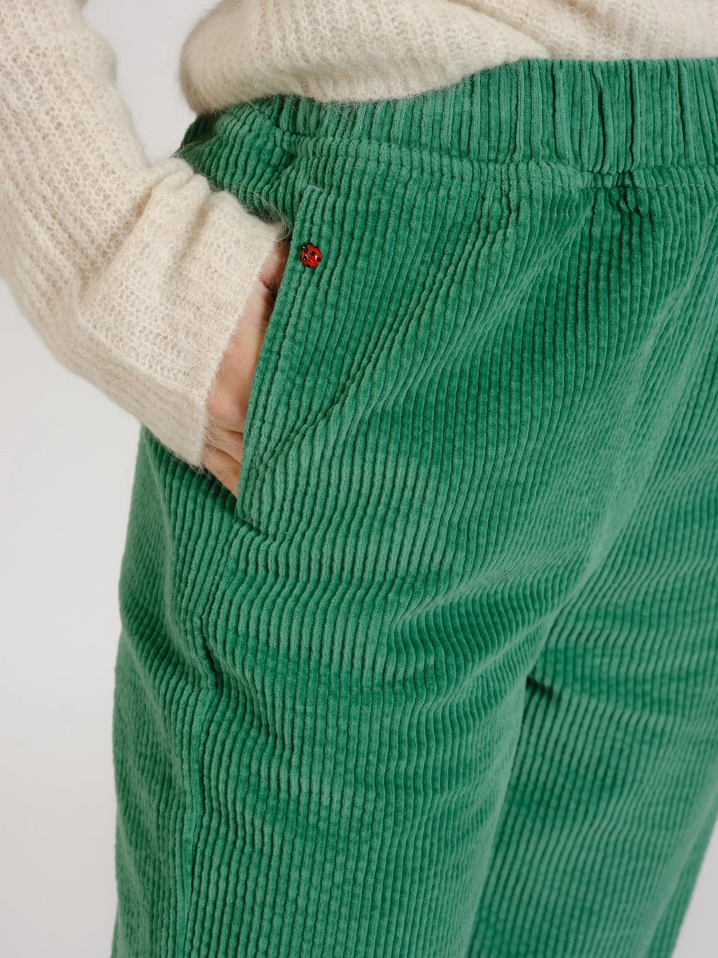 Pantalon mom en velours FRANCE