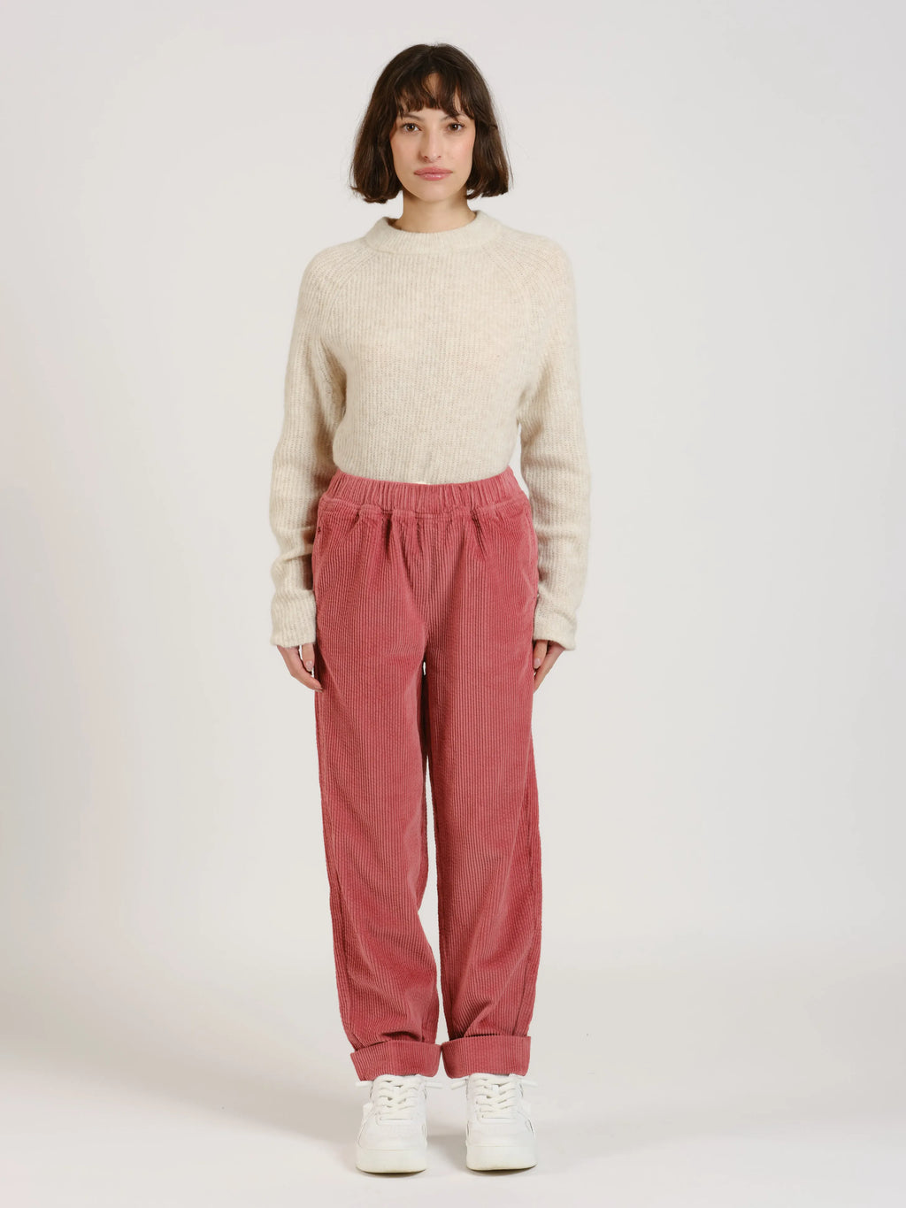 Pantalon mom en velours FRANCE