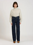 POLA straight indigo jeans