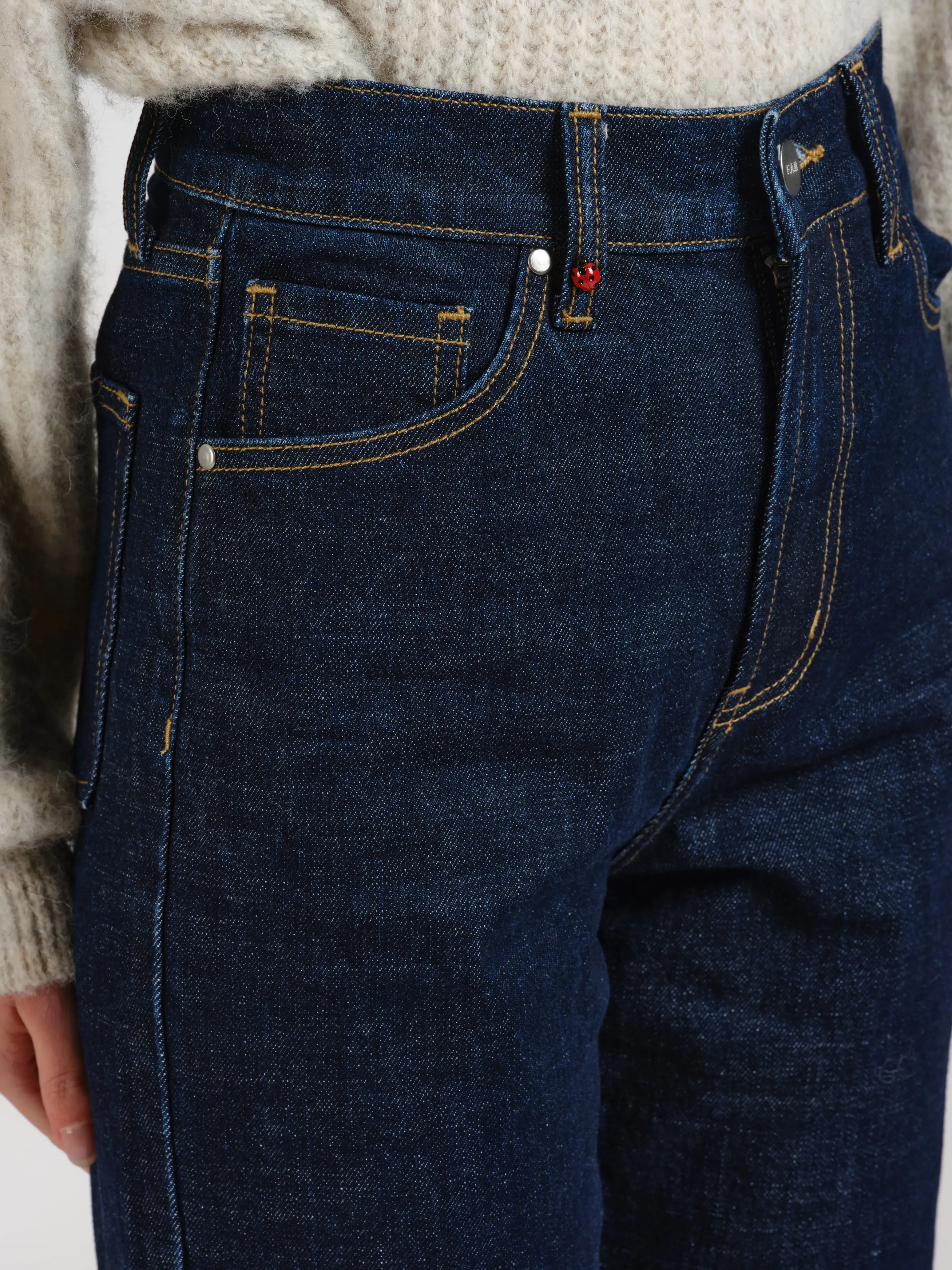 Jean straight indigo POLA