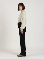 Pantalon straight en velours POLA