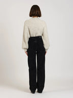 Pantalon straight en velours POLA LONG