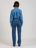 Pola straight leg stone jeans