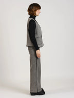Veste sans manche réversible gris VERO