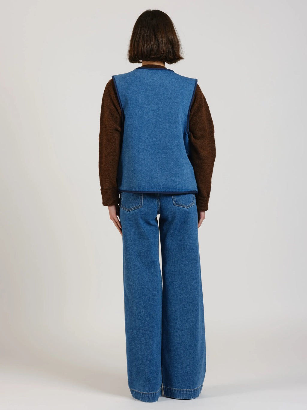 Veste sans manche réversible stone VERO