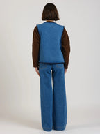 Veste sans manche réversible stone VERO