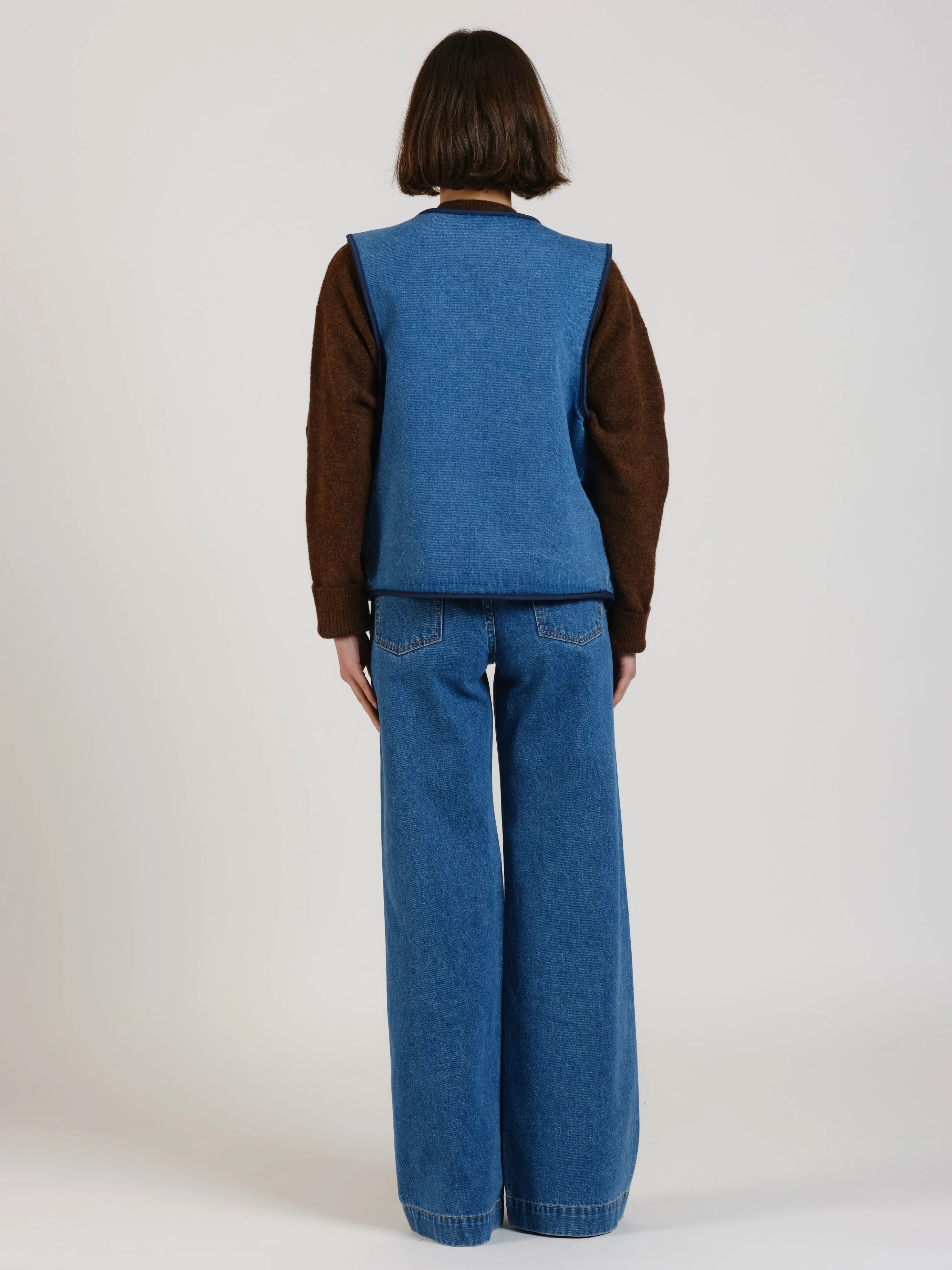 Veste sans manche réversible stone VERO