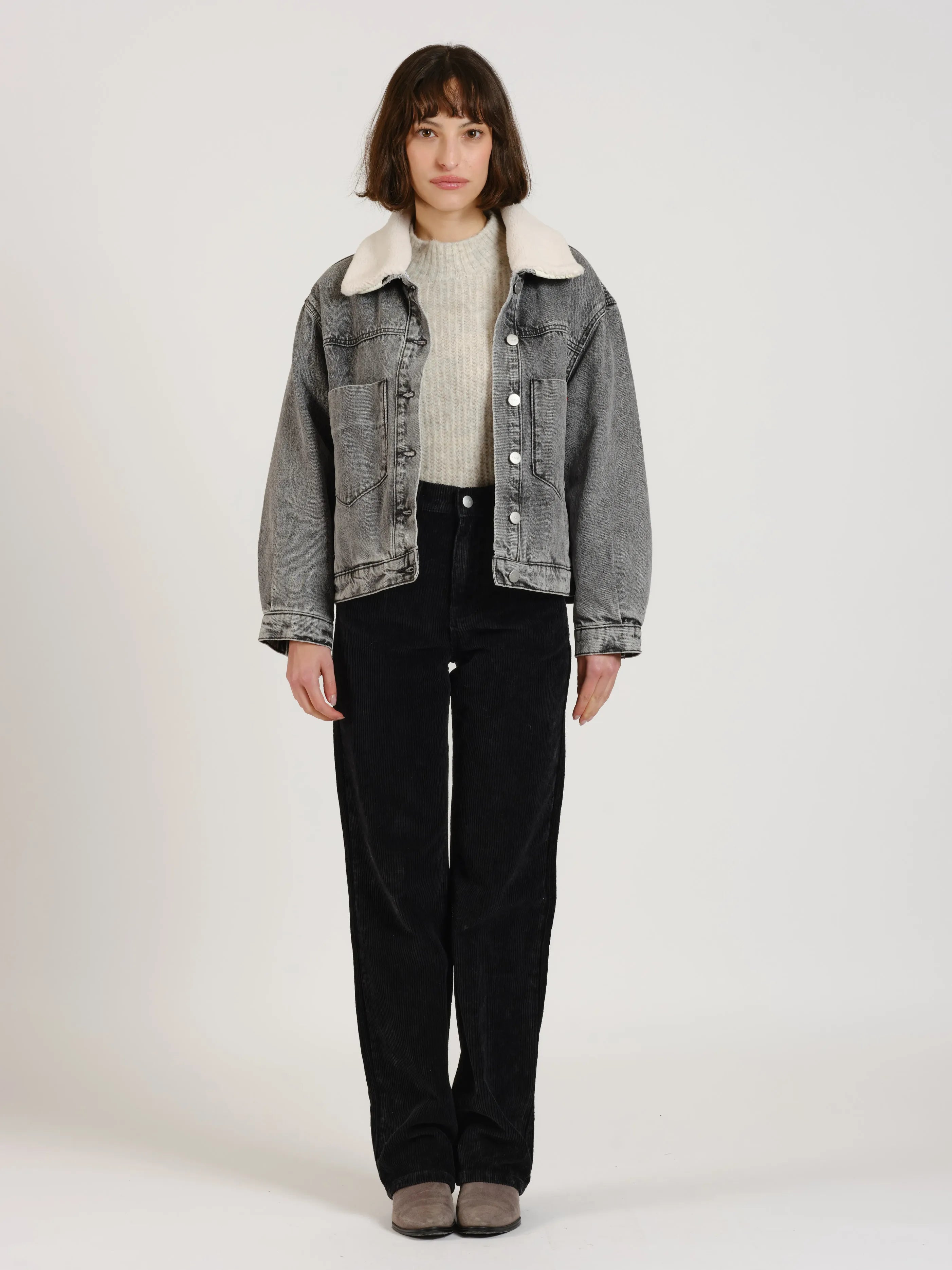 Veste en denim VICKY en 100% Coton