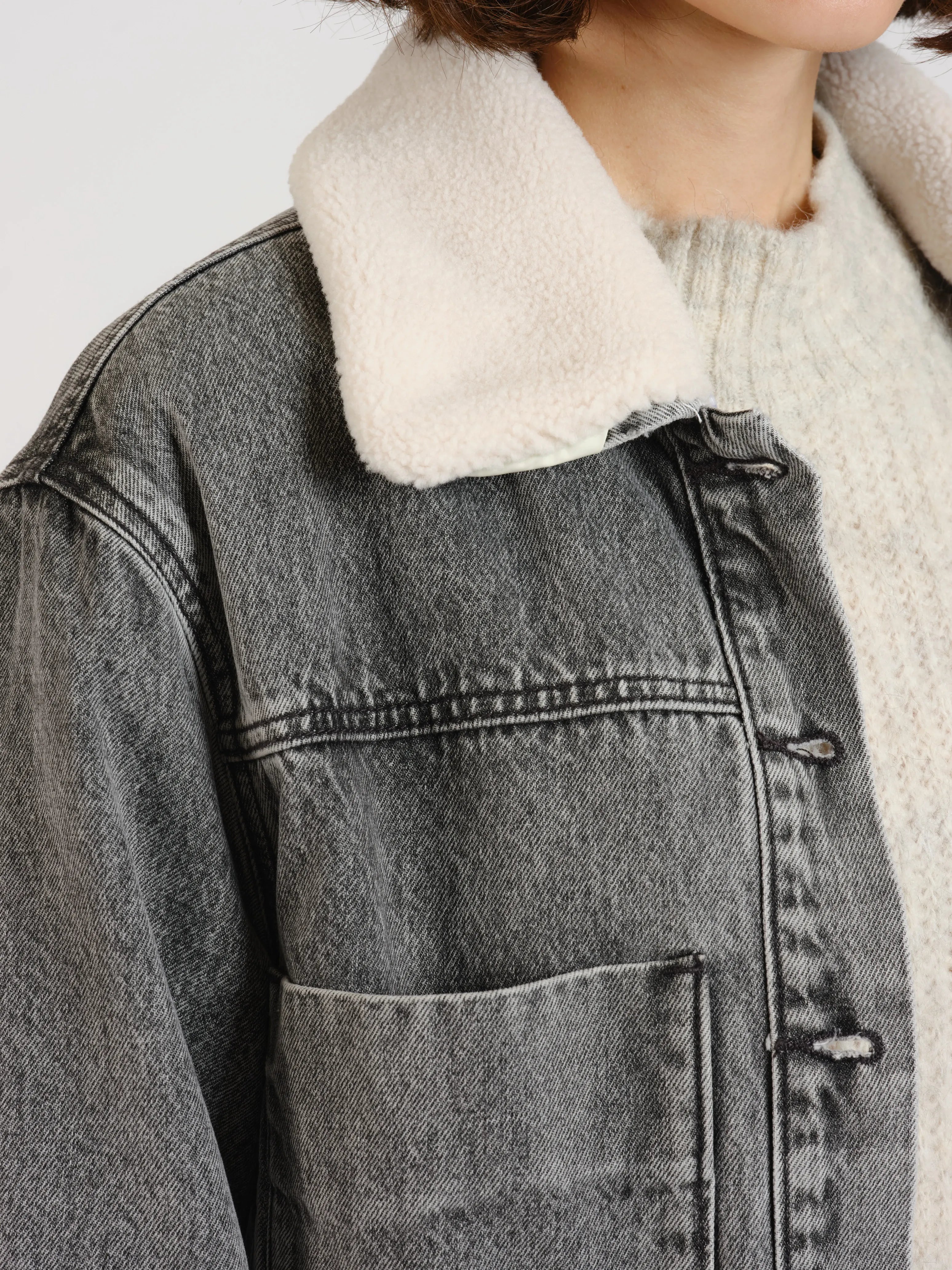 Veste en denim VICKY en 100% Coton