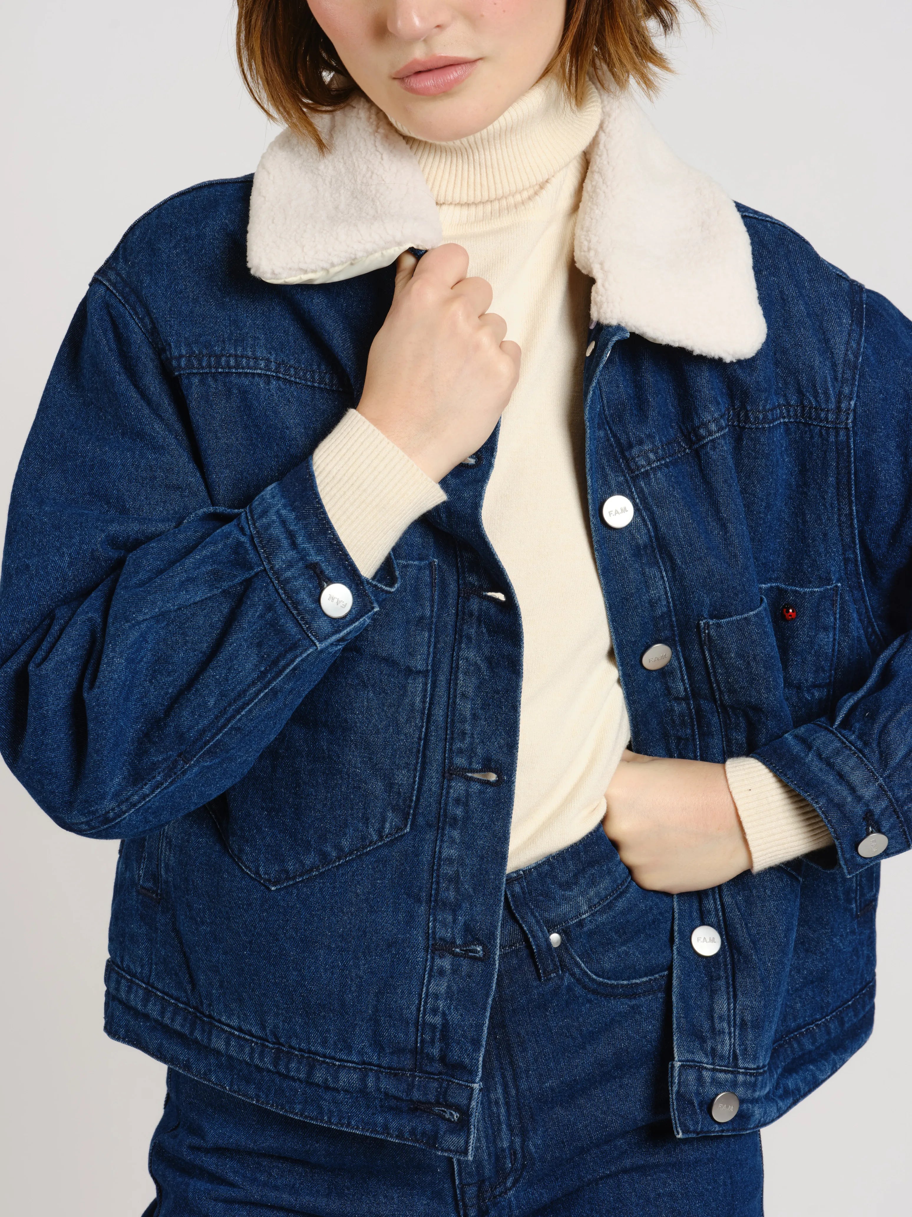 Veste en denim VICKY