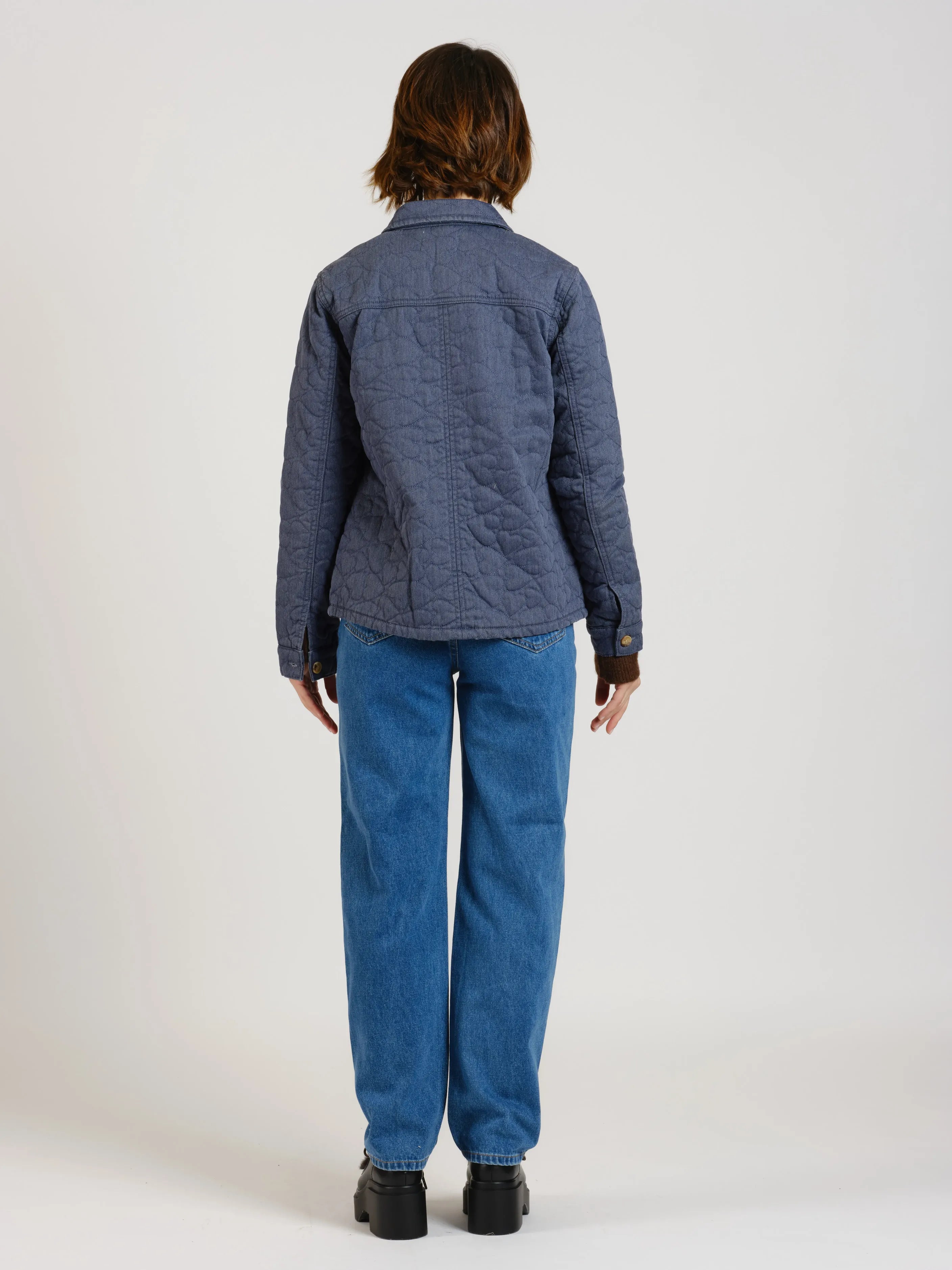 Veste en jeans avec padding VIVIAN