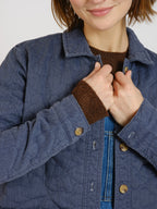 Veste en jeans avec padding VIVIAN