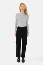 Jean Cargo CHARLOTTE femme, BLACK, taille 26, porté par Jessica (1m75) – photo 3