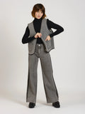Veste sans manche réversible VERO femme, GREY, taille XS, porté par Sarah (1m72) – photo 2