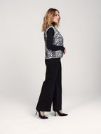 Veste sans manches VITA léopard femme, LEOPARD, taille XS, porté par Priscilla (1m76) – photo 3