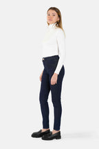 Jean skinny taille haute brut JANE femme, BRUT, taille 26, porté par Lilou (1m75) – photo 4