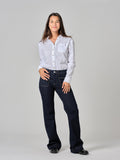 Jean bootcut brut BELLA femme, BRUT, taille 25, porté par Valentine (1m70) (FAM PARIS) – photo 1