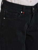 Jean baggy Élégance décontractée et confort assuré LENA femme, BLACK, taille XS, porté par Léa (1m70) – photo 5