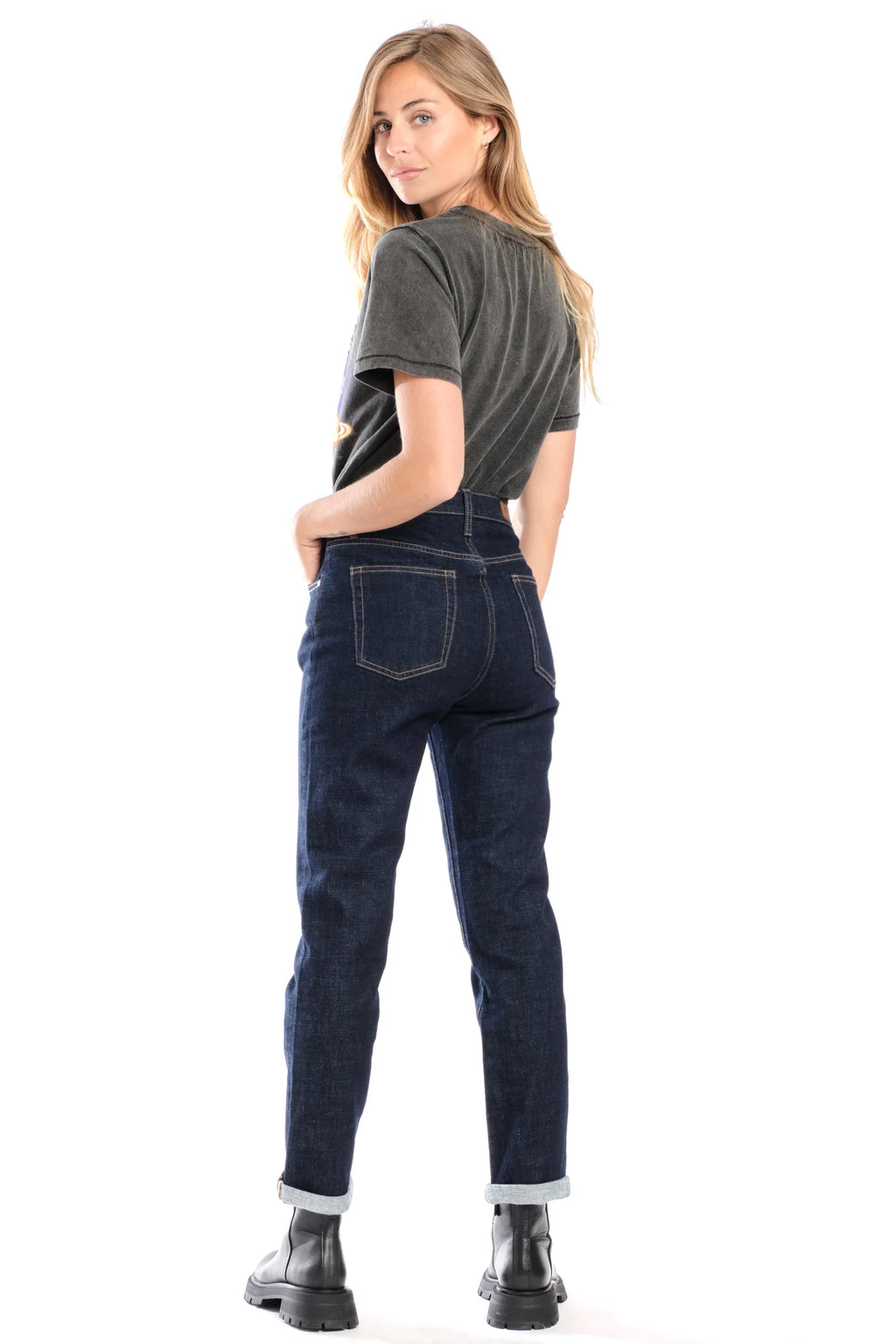 Indigo mom jeans PATRICIA MFBN