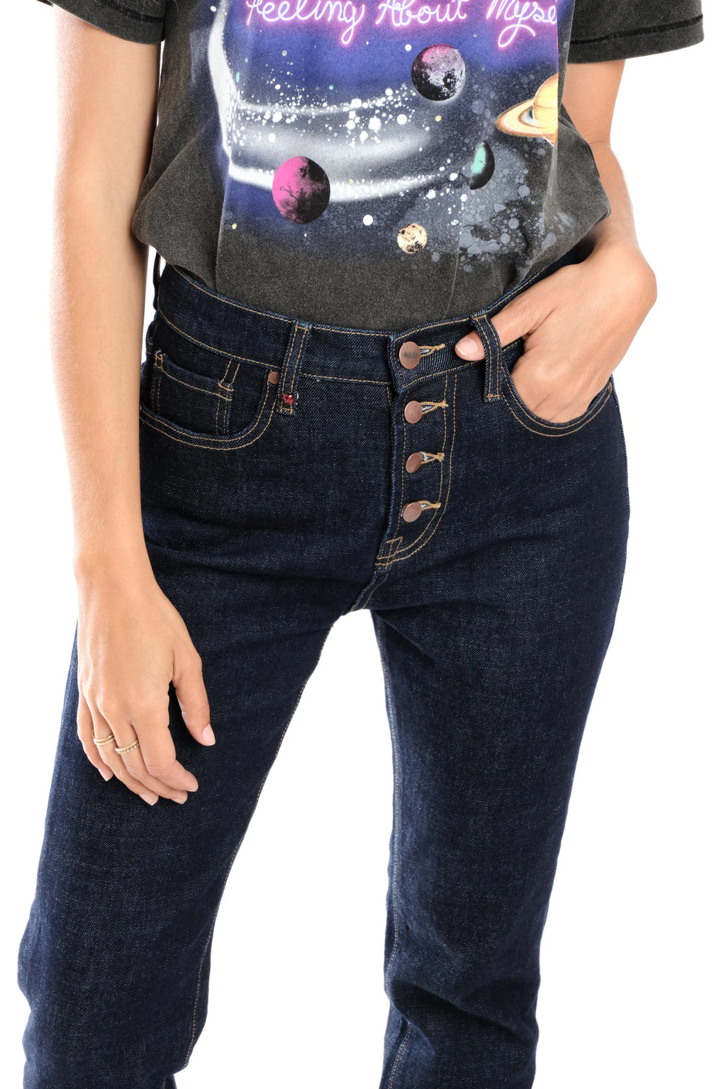Indigo mom jeans PATRICIA MFBN