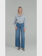 LORA Low Rise Wide Leg Jeans