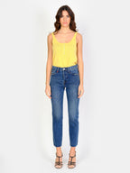 Jean mom stone PATRICIA femme, STONE, taille 25, porté par Amanda (1m76) – photo 2
